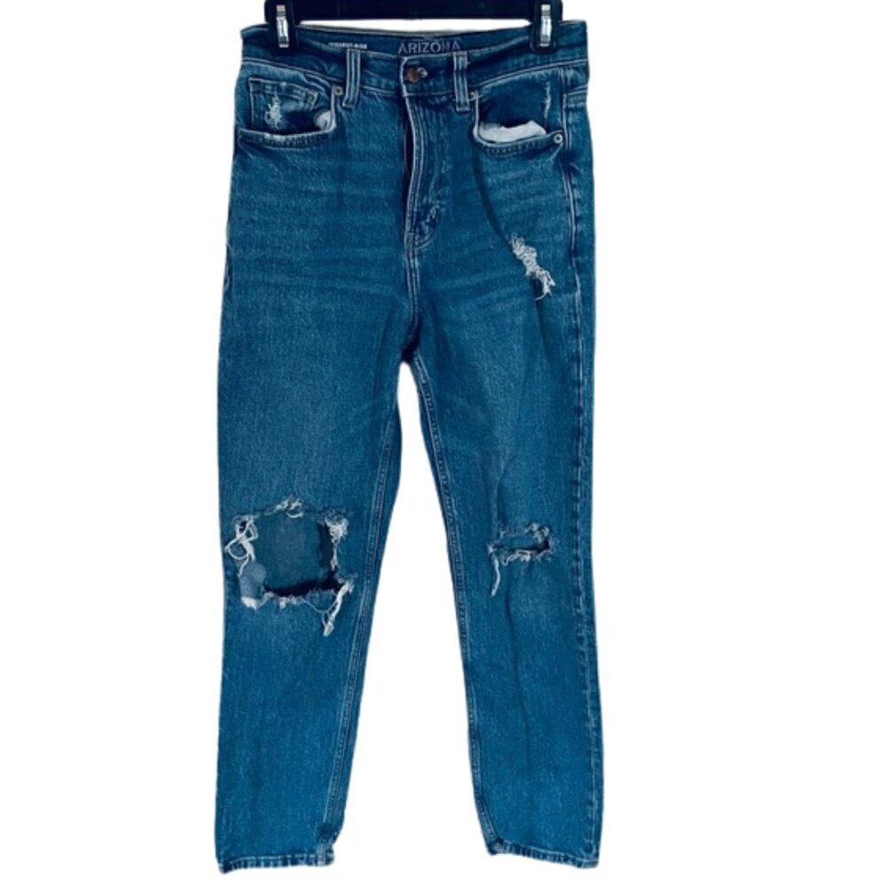 👖✨ Arizona Jean Co. Vintage Straight Jeans – Size 7 | '90s Inspired Style 💙